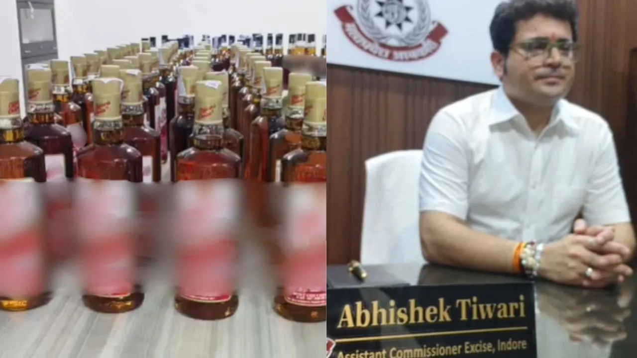 इंदौर में आबकारी विभाग का एक्शन, घर से शराब की 14 पेटियां की बरामद, आरोपी मकान मालिक फरार