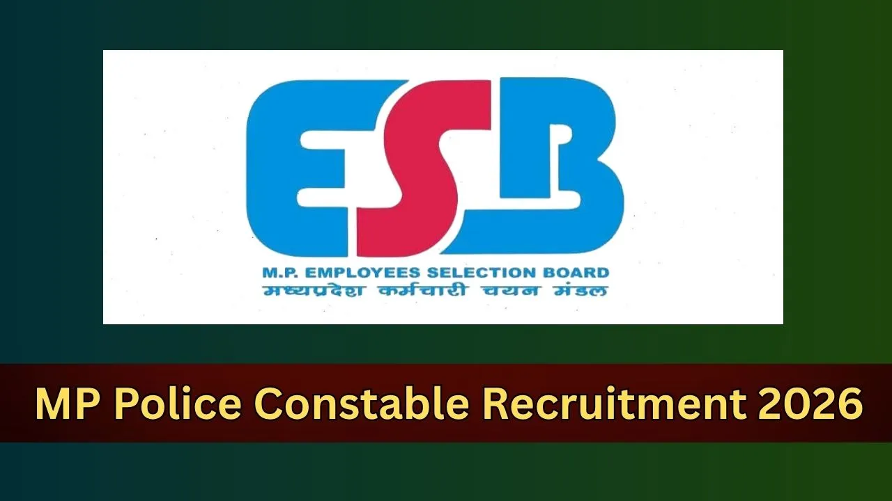 MP Police Recruitment 2026: कांस्टेबल के 7500 पदों पर निकली भर्ती, 22 सितंबर से आवेदन शुरू, जानें योग्यता, उम्र और परीक्षा पैटर्न