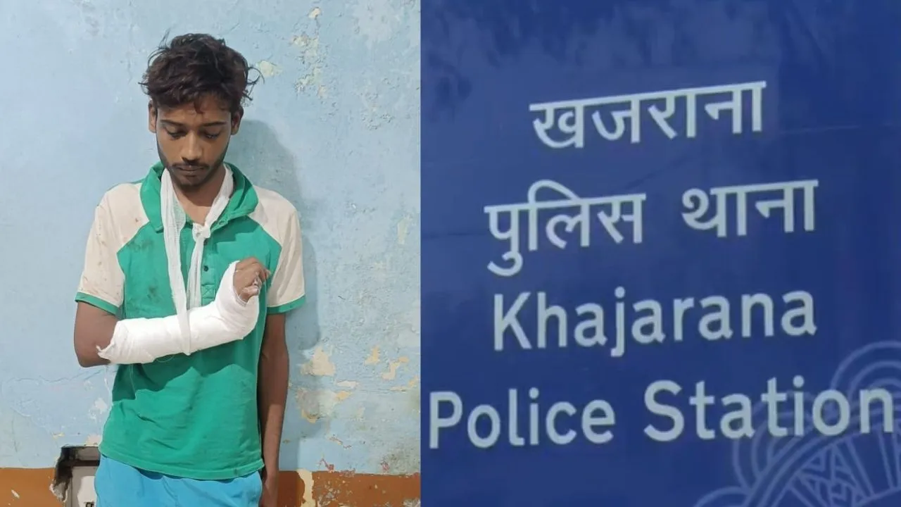 इंदौर: शहर में खुलेआम धारदार चाकू लहराते हुए घूम रहा था जिलाबदर बदमाश, पुलिस ने घेराबंदी कर दबोचा