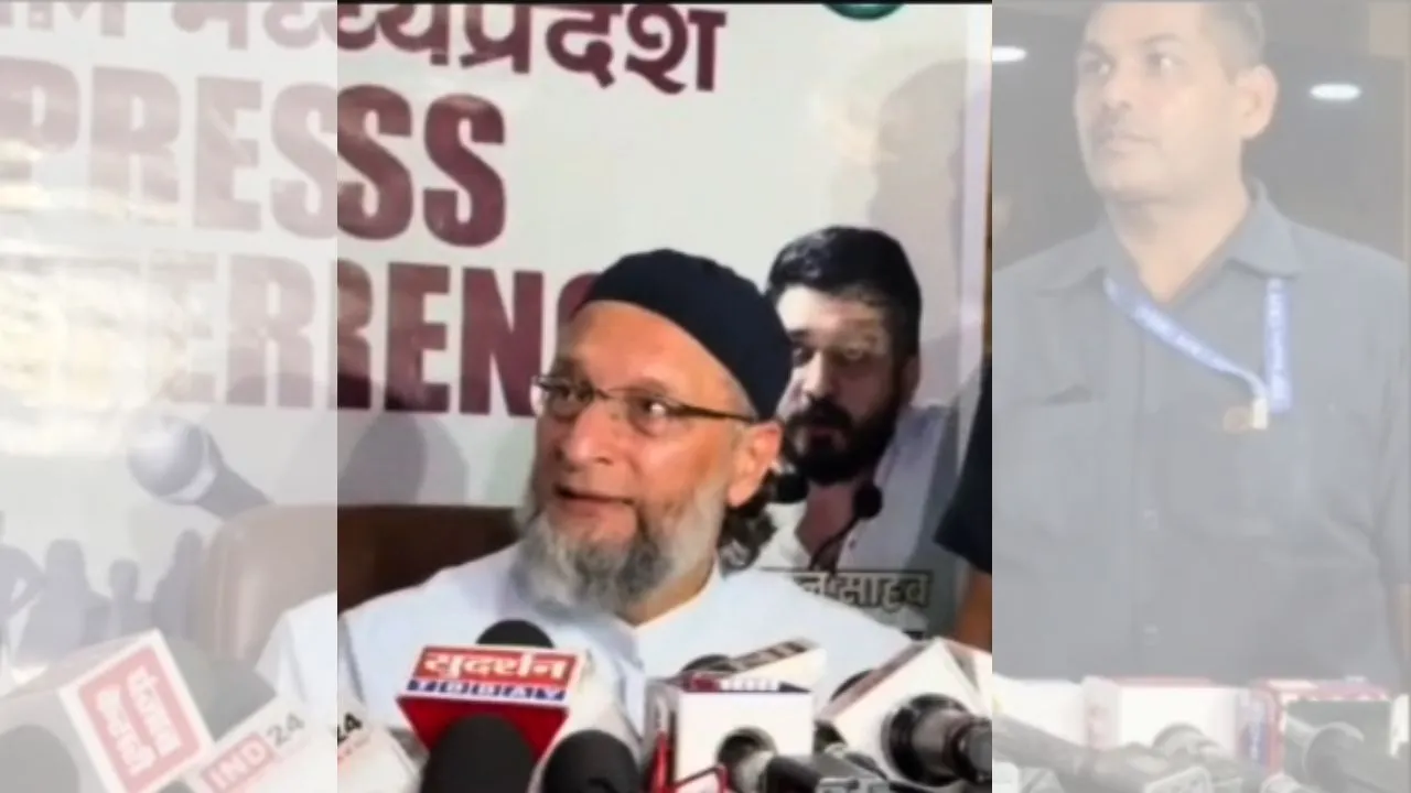 सवालों पर भड़के ओवैसी, बोले- हर बार मैं ही BJP की B टीम, कांग्रेस प्रदेश अध्यक्ष को घेरा, UCC को लेकर वक्फ़ बोर्ड अध्यक्ष पर तंज