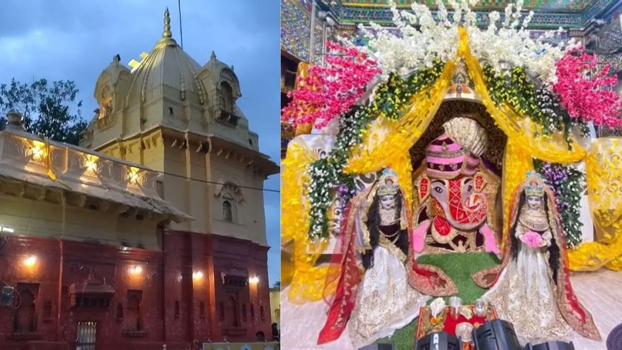 चिंतामन सिद्धपुर गणेश मंदिर में भक्तों की भीड़, महाआरती के बाद सजा गणेशजी का भव्य दरबार, 12 दिन चलेगा मेला