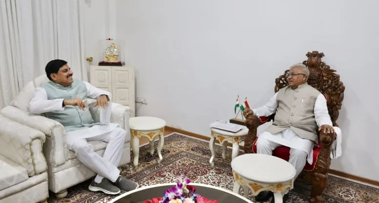 मुख्यमंत्री मोहन यादव ने की राज्यपाल से मुलाकात, विभिन्न सम-सामयिक विषयों पर हुई चर्चा