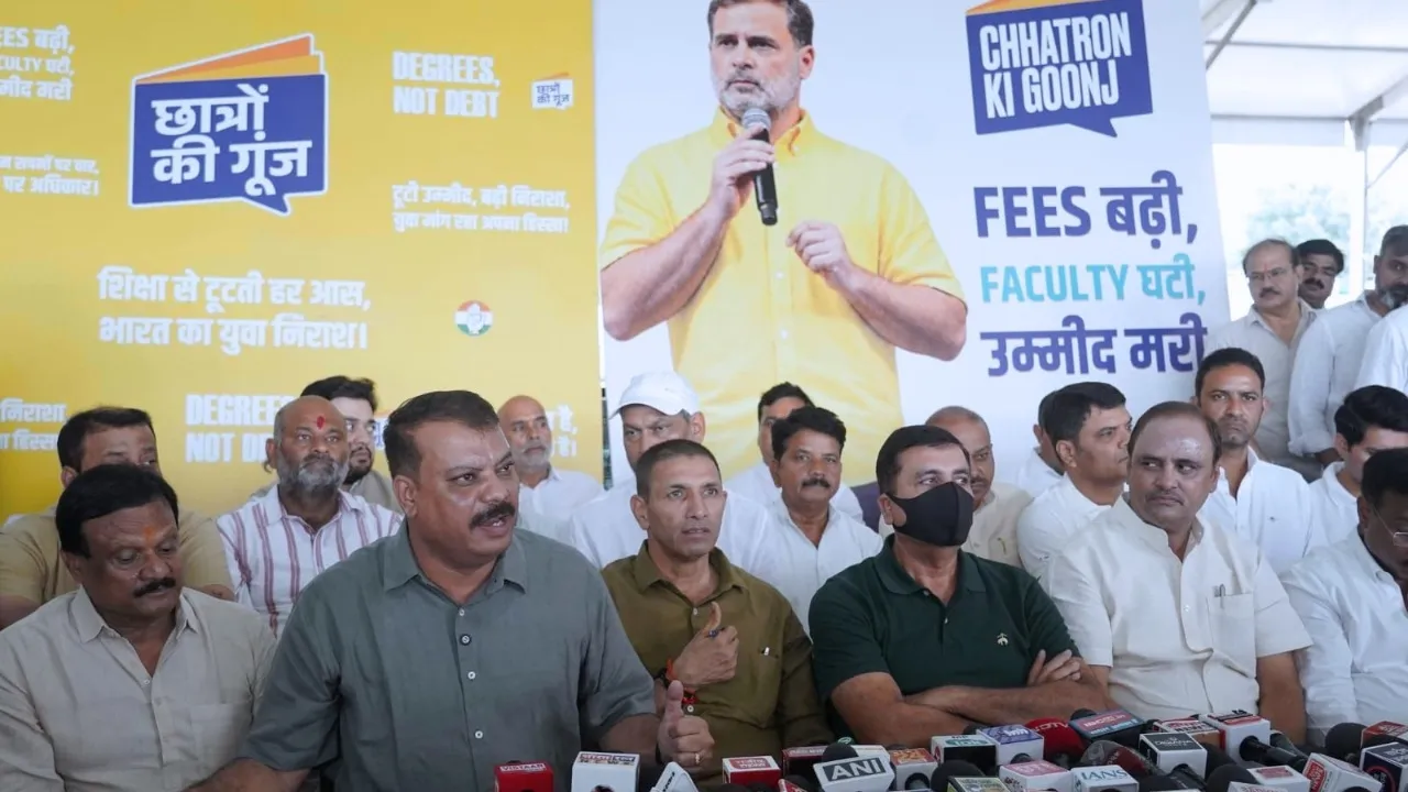 इंदौर ‘छात्रों की गूंज’ में उठेंगे युवाओं के सवाल: हरीश चौधरी, जीतू पटवारी और उमंग सिंघार ने सरकार को विभिन्न मुद्दों पर घेरा