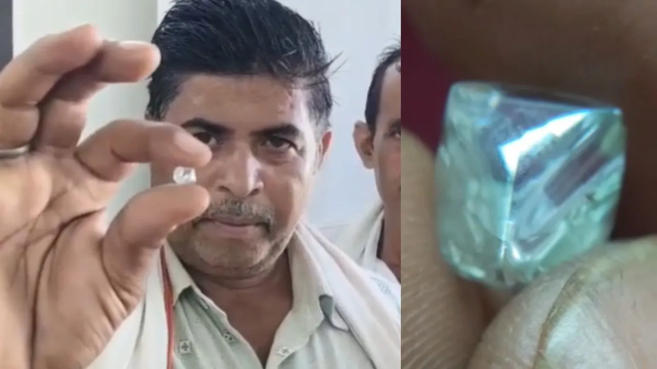 पन्ना में किसान की चमकी किस्मत, मिला 4.70 कैरेट का बेशकीमती हीरा, कीमत करीब 15 लाख रुपये