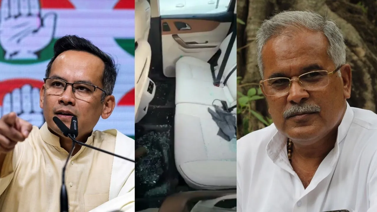 Bhupesh Baghel-Gaurav Gogoi Attack