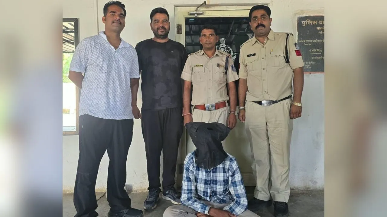 मंदसौर में नशे के खिलाफ पुलिस का एक्शन, स्मैक और डोडाचूरा के साथ तस्कर को किया गिरफ्तार