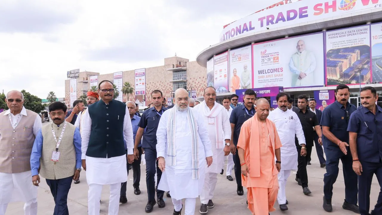 Amit Shah inaugurated Uttar Pradesh International Trade Show in Greater Noida