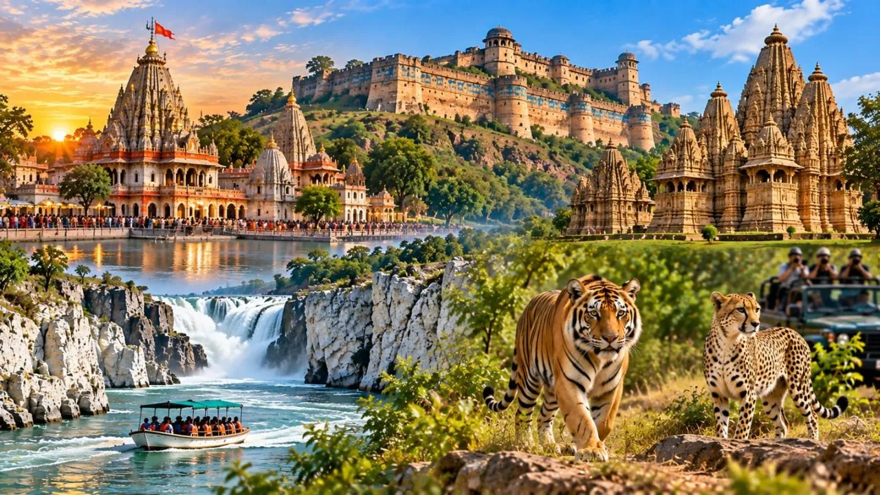 महाकाल से कान्हा तक पर्यटकों से गुलजार MP, 2025 में 21 करोड़ के पार पहुंचा आंकड़ा