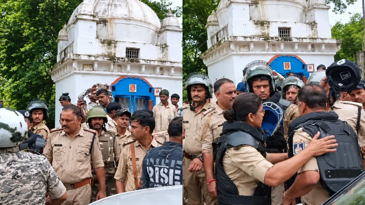 दमोह में पुलिस कस्टडी में मौत के बाद हंगामा, गुस्साए ग्रामीणों ने किया पथराव, एसडीएम और टीआई घायल
