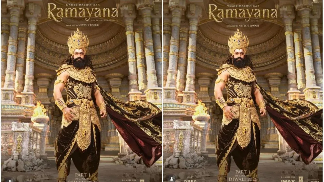 ‘रामायण’ में यश का रावण अवतार रिवील, पहले ऑफिशियल पोस्टर में दिखा रॉकिंग स्टार का दमदार लुक
