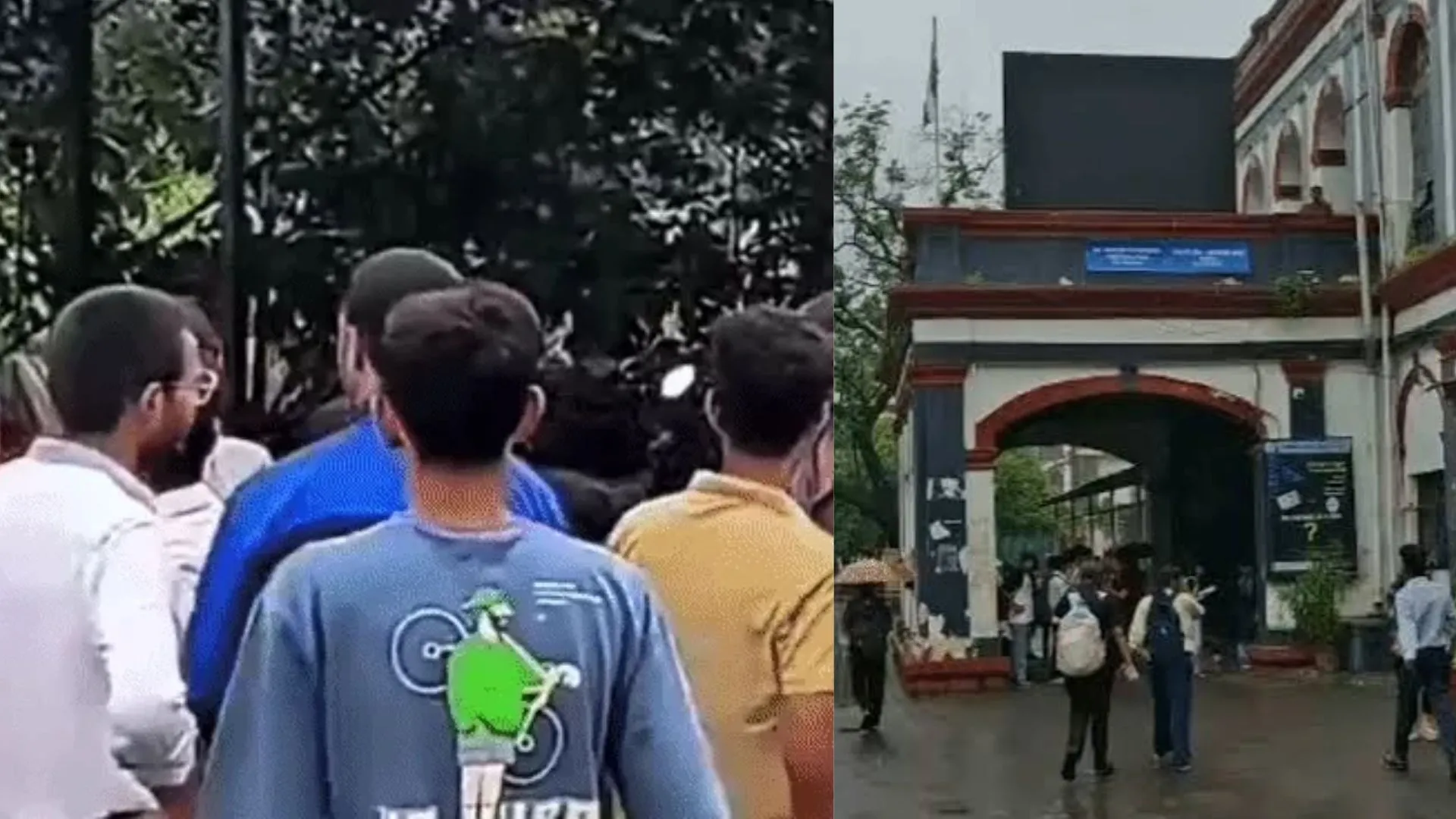 इंदौर में होलकर साइंस कॉलेज में गणपति विसर्जन के दौरान जमकर हुआ बवाल, करणी सेना और ABVP कार्यकर्ताओं में हुई मारपीट