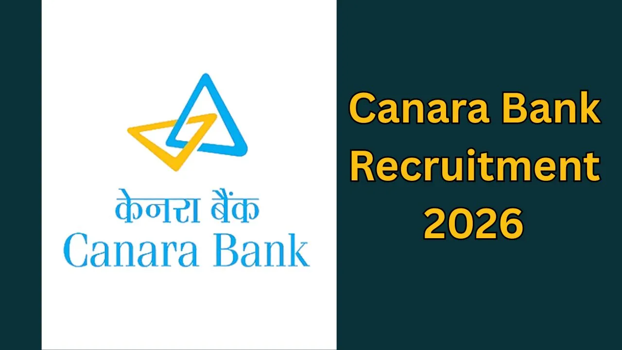 Canara bank recruitment 2026