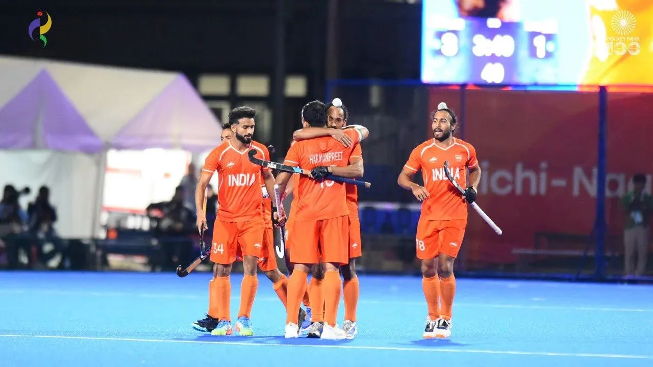 Asian Games Indian mens hockey team won gold medal defeating Malaysia 5-1