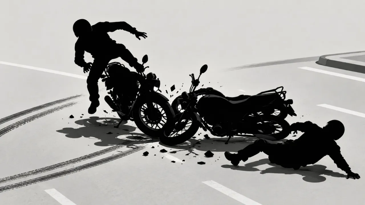 मंदसौर में आपस में टकराई 2 बाइक, 3 की मौत, एक गंभीर हालत में उदयपुर रेफर
