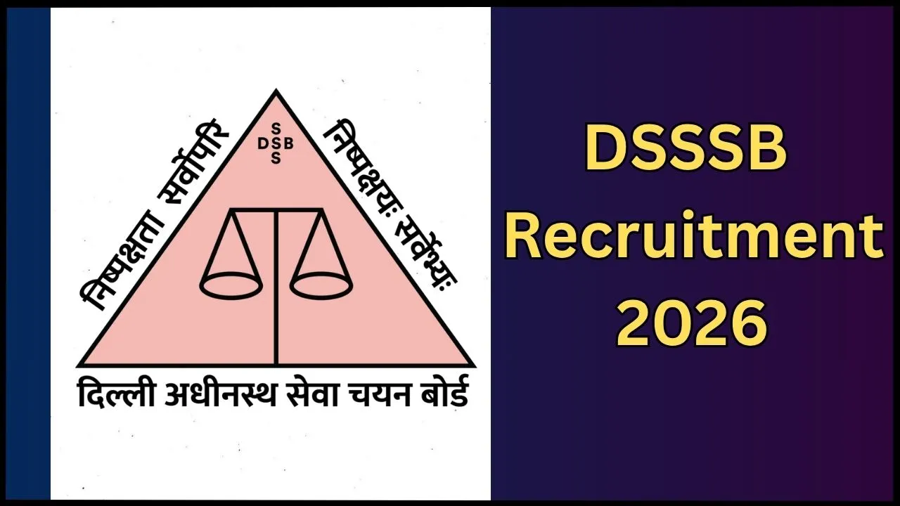 DSSSB Vacancy 2026: 641 पदों पर निकली है भर्ती, 6 अक्टूबर से शुरू होंगे आवेदन, जानें कौन भर सकता है फॉर्म