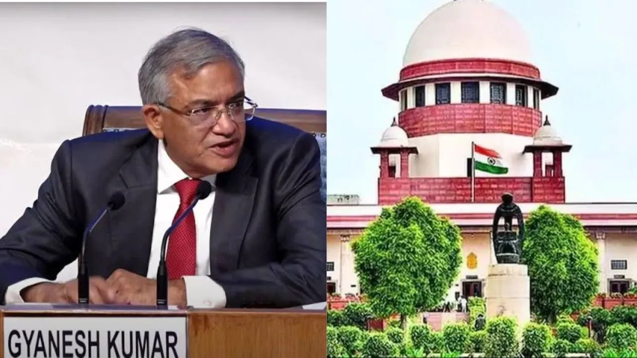 CEC ज्ञानेश कुमार को सस्पेंड करने की मांग सुप्रीम कोर्ट ने ख़ारिज की, चुनाव आयोग और केंद्र सरकार को नोटिस जारी